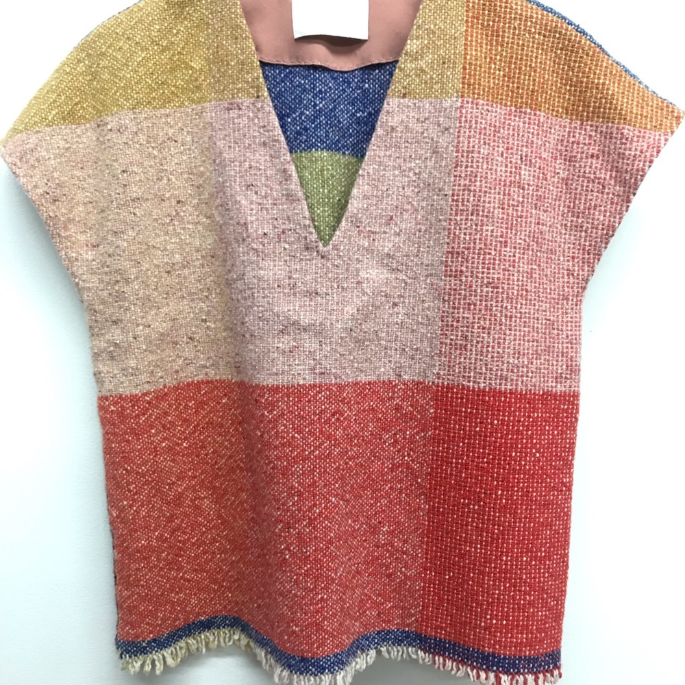 Morgan Carper tweed woven top